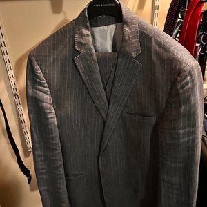 3 Piece Pinstripe Suit